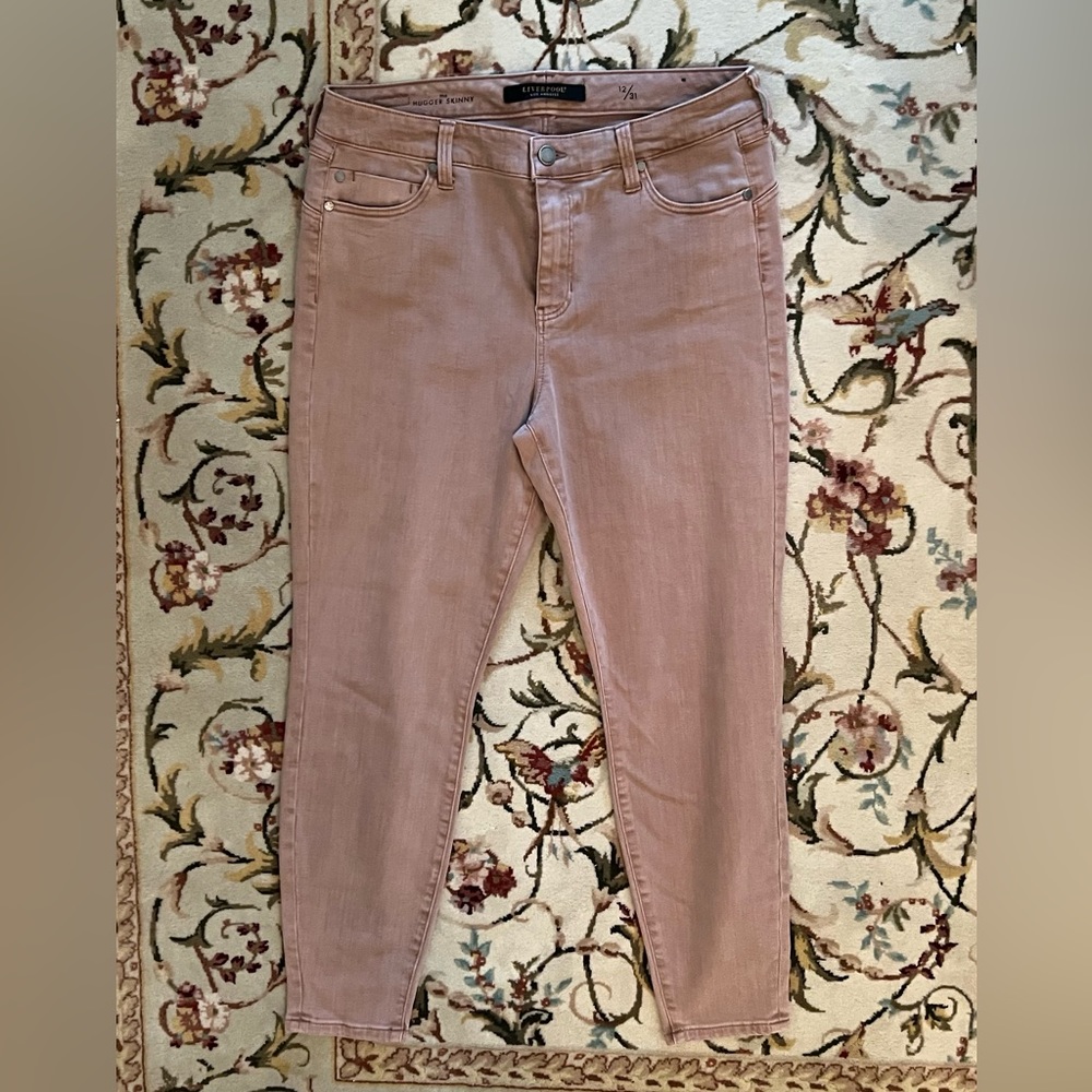 Liverpool Los Angeles The Hugger Skinny jeans in Luscious Pink